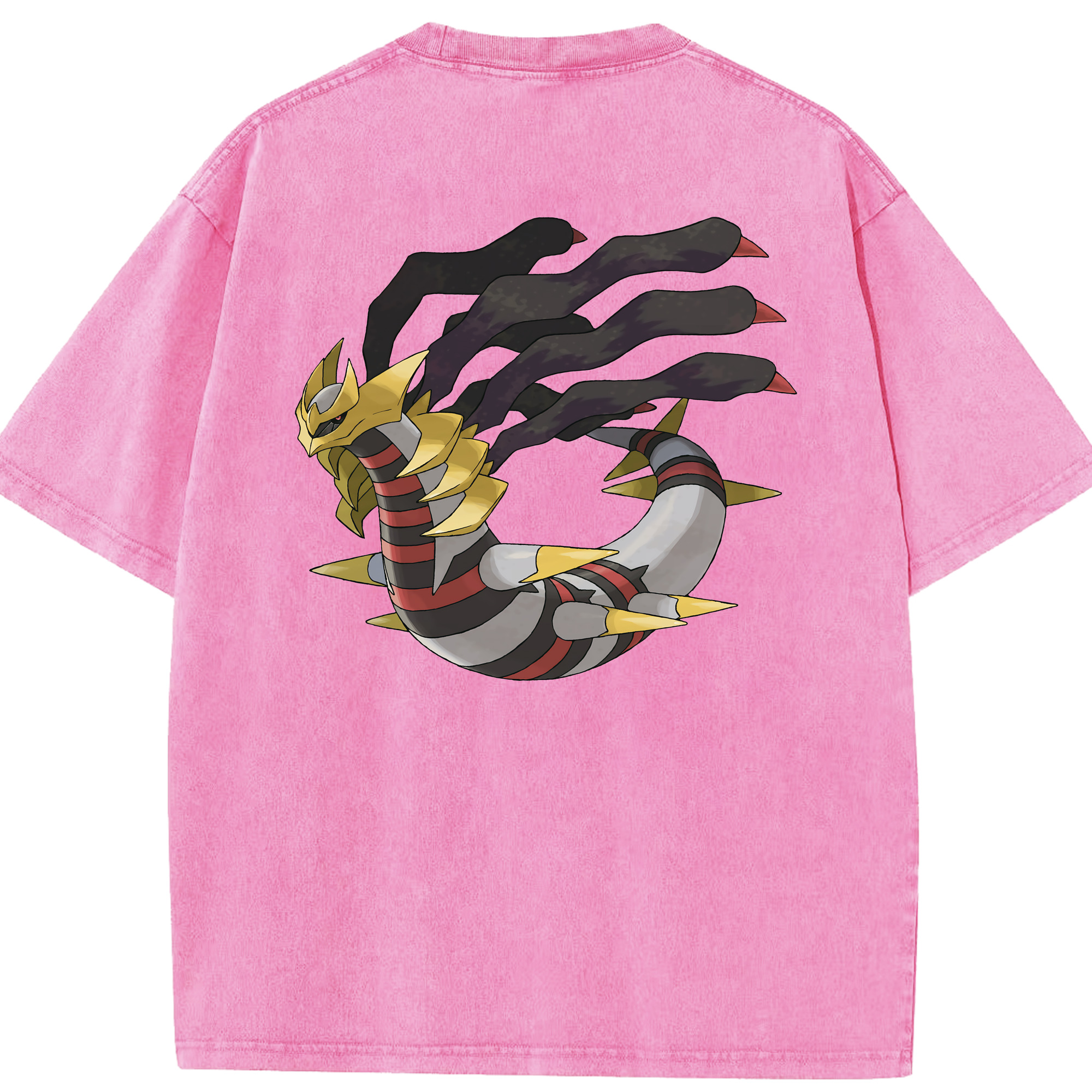 （画像用） ポケットモンスター Pokémon 綿100% ヴィンテージ風 半袖Tシャツ（背面プリント）